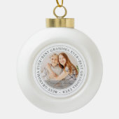 最高のクラシックGranda Everモダンの写真 セラミックボールオーナメント (正面)