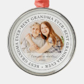 最高のクラシックGranda Everモダンの写真 メタルオーナメント (正面)