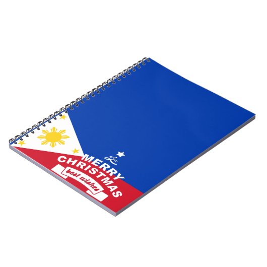 最高のクリスマスと新年の祝賀会 ノートブック (左側)