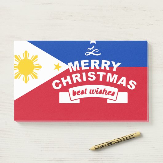 最高のクリスマスと新年の祝賀会 ポストイット (デスク)