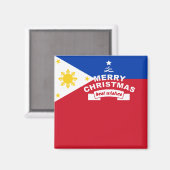 最高のクリスマスと新年の祝賀会 マグネット (正面/裏面)