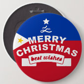 最高のクリスマスと新年の祝賀会 缶バッジ (正面&裏面)