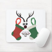 最高のクリスマスの特別イベント赤と緑 マウスパッド (マウス)