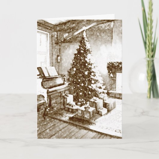 最高のクリスマスの郷愁を願って カード (正面)