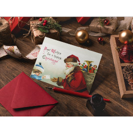 最高のクリスマスの願い シーズンポストカード