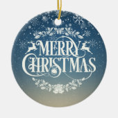 最高のクリスマスを過ごそう 義兄弟の定義 セラミックオーナメント (正面)