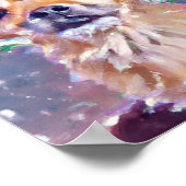 最高のクリスマスドギー！ ポスター (角)