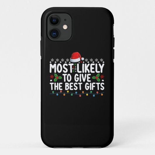 最高のクリスマスプレゼントを贈る確率No.1 Case-Mate iPhoneケース (裏面)