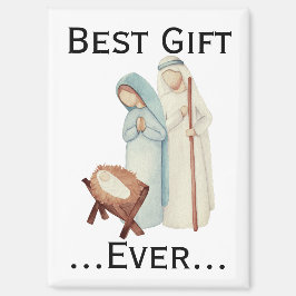最高のクリスマスプレゼント  キリストの誕生フィギュア マグネット
