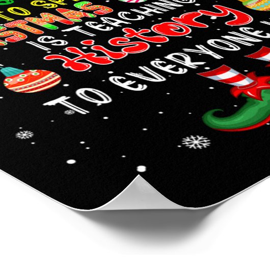 最高のクリスマス応援の普及教え方法は ポスター (角)