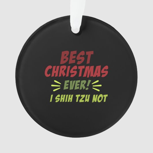 最高のクリスマス オーナメント (正面)