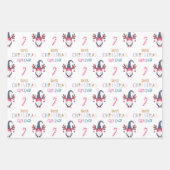 最高のクリスマス・ギフト・エヴァ！おもしろい&ブライト格言 ラッピングペーパーシート (正面)