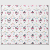 最高のクリスマス・ギフト・エヴァ！おもしろい&ブライト格言 ラッピングペーパー (フラット)