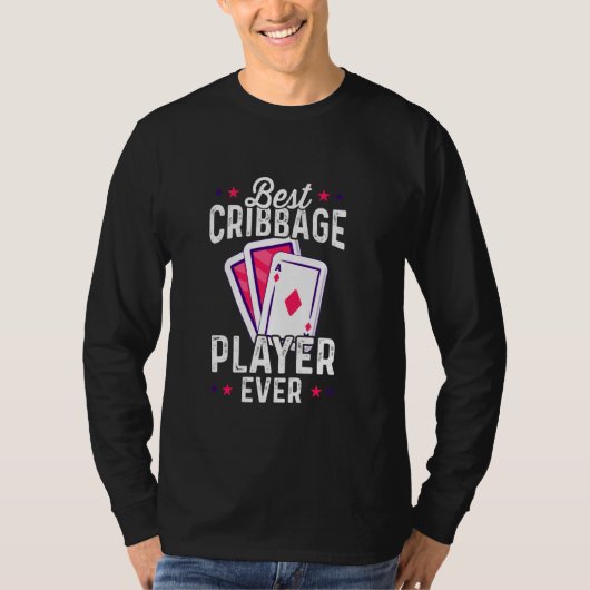 最高のクリベゲ選手はおもしろい常にクリベゲ Tシャツ (正面)