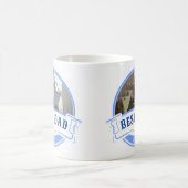 最高のクールパパパパ父の日ギフトホワイト コーヒーマグカップ (中央)