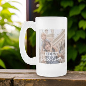 最高のクールパパモダンカスタム写真 フロストグラスビールジョッキ