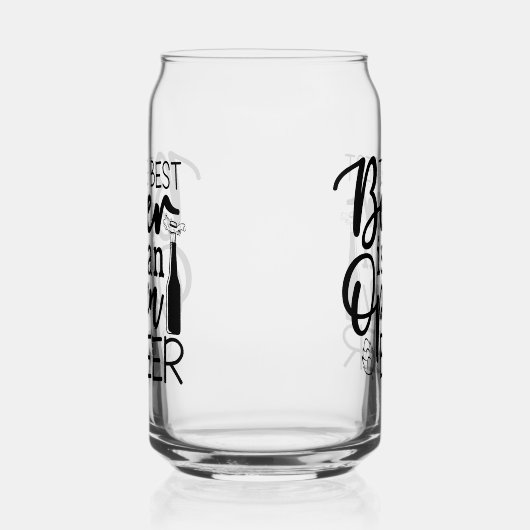 最高のクールビアワードアート ガラス缶 (左)