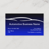 最高のクール車のBusiness Card Template 名刺 (正面)