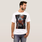 最高のクールTシャ男性へツとウィメンズ Tシャツ (正面フル)