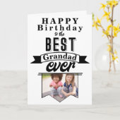 最高のグラダエバー誕生日写真テンプレート カード (黄色い花)