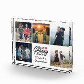 最高のグラニー・エバー孫フォトコラージュのギフト フォトブロック (右)