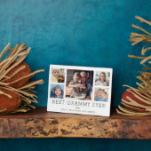 最高のグラミーEver 5-Photoコラージュ記念カスタム フォトプラーク (側面)