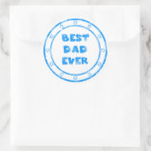 最高のグランジEver Stampステッカー ラウンドシール (バッグ)