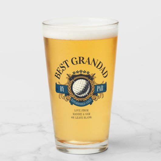 最高のグランドバイパーシールエレガントカスタム タンブラーグラス (ドリンク正面)