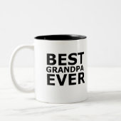最高のグランパエバーコーヒーマグ ツートーンマグカップ (左)