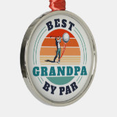 最高のグランパバイパーカスタムレトロ メタルオーナメント (右)