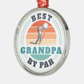 最高のグランパバイパーカスタムレトロ メタルオーナメント (左)