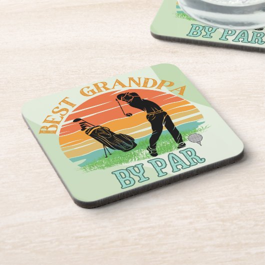 最高のグランパバイパールゴルフサンセット コースター (左側)