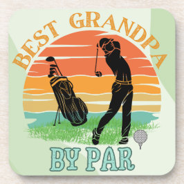 最高のグランパバイパールゴルフサンセット コースター