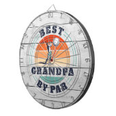 最高のグランパバイパーレトロファーザデーカスタム ダーツボード (正面右)