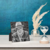 最高のグランパモダンイシンプルトエレガント写真 フォトプラーク (インサイチュ)