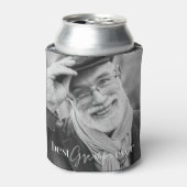 最高のグランパモダンイシンプルトエレガント写真 缶クーラー (缶正面)