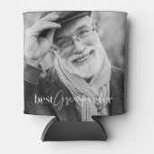 最高のグランパモダンイシンプルトエレガント写真 缶クーラー (正面)