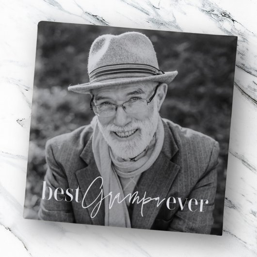 最高のグランパモダンイシンプルトエレガント写真 缶バッジ