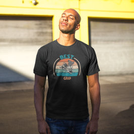 最高のグリップ-レトロフィルムクルー Tシャツ