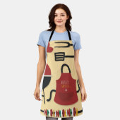 最高のグリル – グリリンガジェット エプロン (着用した状態)