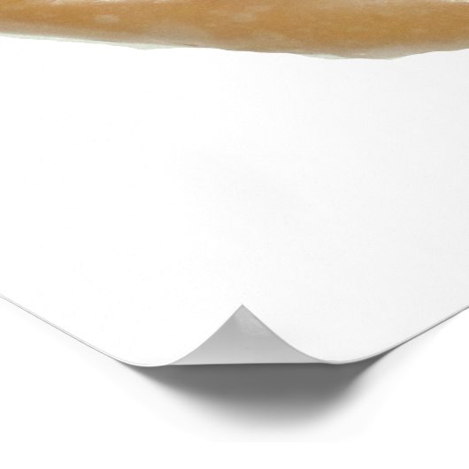 最高のグルメドーナツポスターテンプレート ポスター (角)