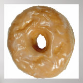 最高のグルメドーナツポスターテンプレート ポスター (正面)