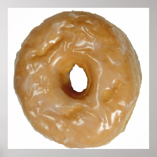 最高のグルメドーナツポスターテンプレート ポスター (正面)