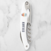 最高のグロムスマンバイパーカスタムレトロ結婚ズ ソムリエナイフ (裏面)