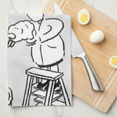 最高のケーキ飾メーカー キッチンタオル (四つ折り)