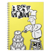 最高のケーキ飾メーカー ノートブック (正面)