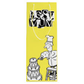 最高のケーキ飾メーカー ワインギフトバッグ (裏面)