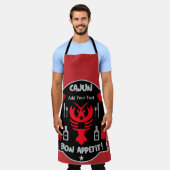 最高のケージャン調理師 エプロン (着用した状態)