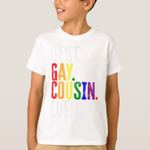 最高のゲイのいとこエバーLGBTプライドゲイのいとこギフト Tシャツ