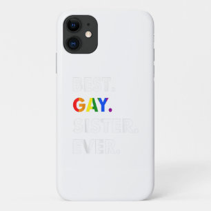 最高のゲイシスターエバーLGBTレズビアンビーモンスプライドG iPhone 11 ケース